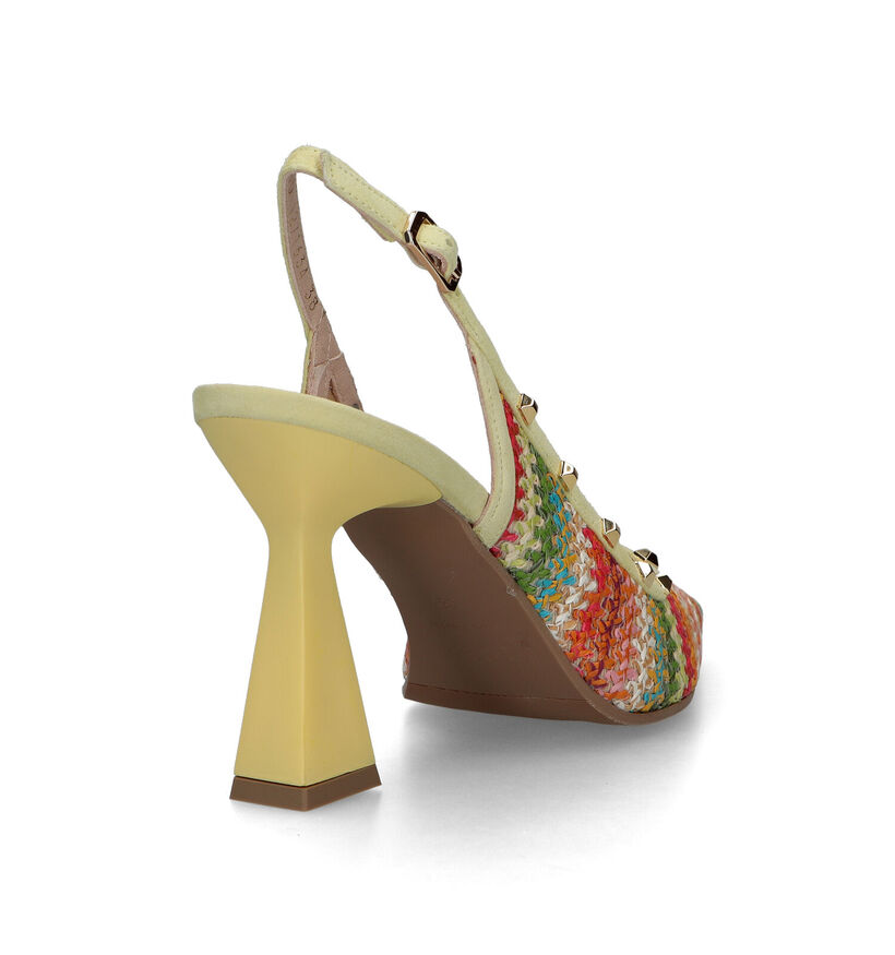 Lodi Momsa Escarpins slingback en Jaune pour femmes (325027)