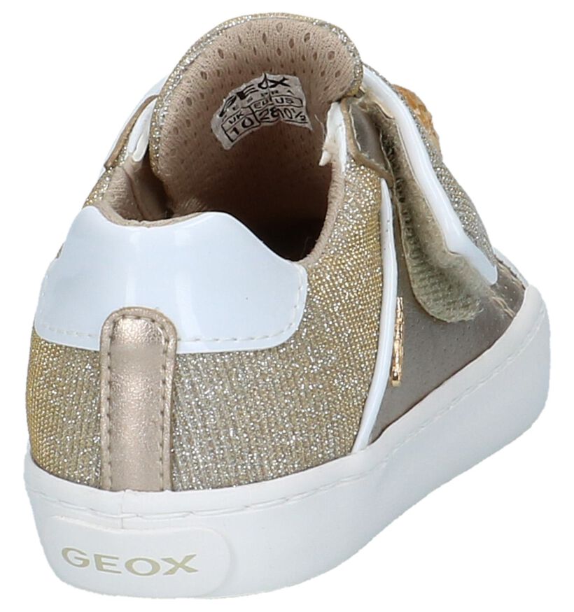 Gouden Lage Sneakers Geox in kunstleer (210488)
