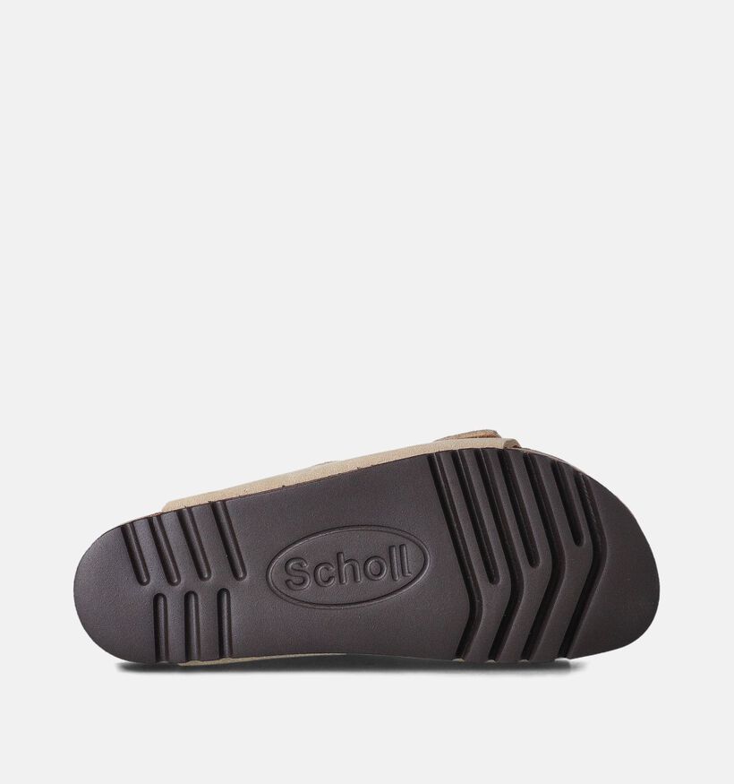 Scholl Josephine Beige Slippers voor dames (357564)