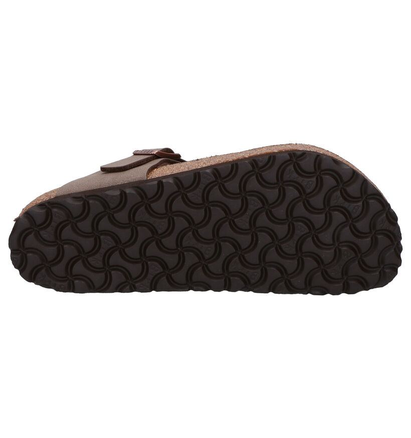 Birkenstock Gizeh Birko-Flor Zwarte Teenslippers voor dames (338058)