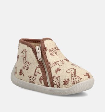 Milo & Mila Pantoffels Beige