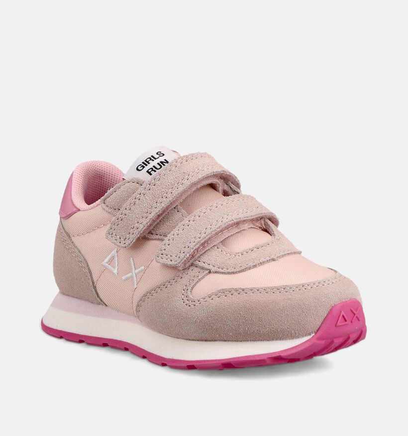 Sun68 Ally Roze Lage Sneakers voor meisjes (369056) - geschikt voor steunzolen