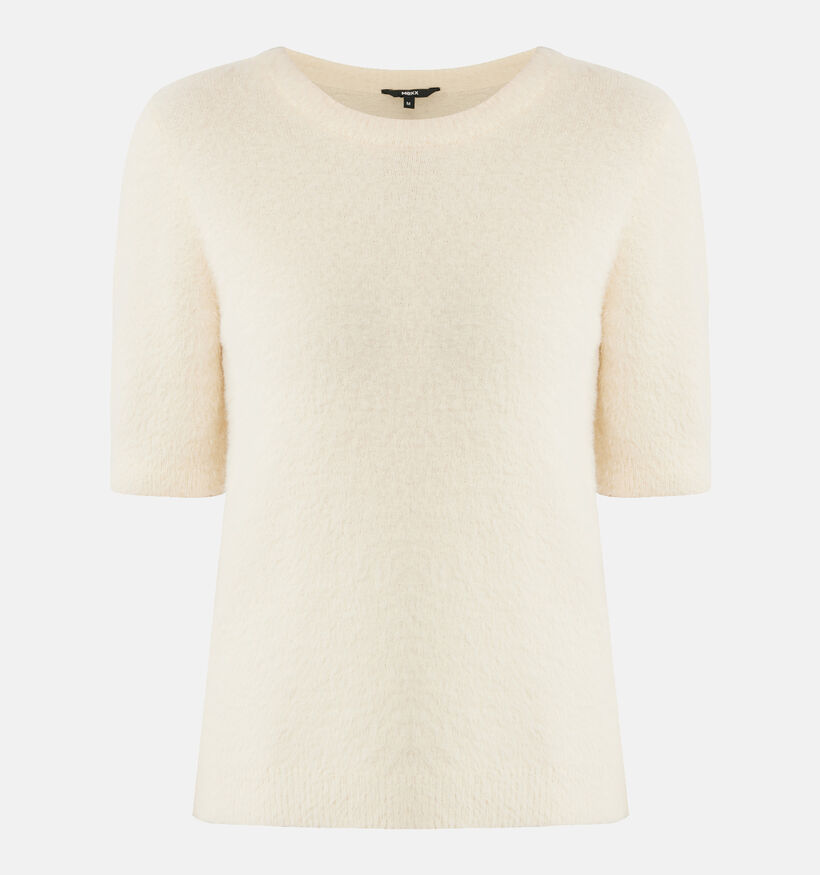 Mexx Pull duveteux en Beige pour femmes (353207)