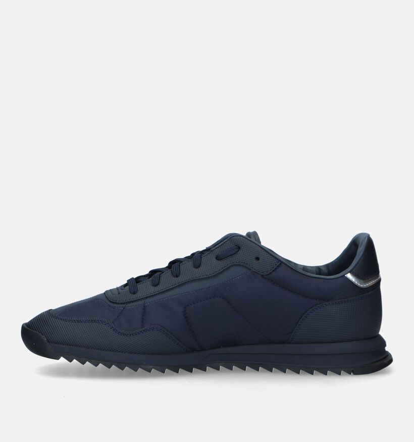 Boss Zayn Low Chaussures à lacets en Bleu pour hommes (326931) - pour semelles orthopédiques