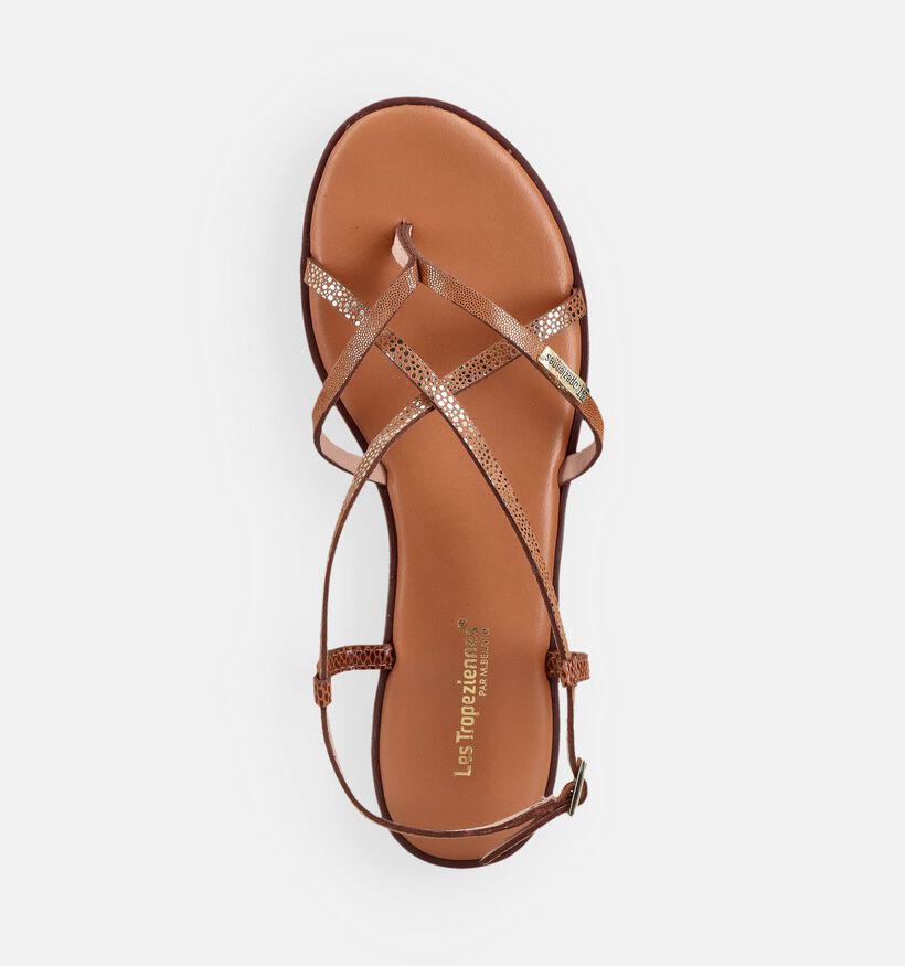 Les Tropeziennes Monagum Cognac Sandalen voor dames (373233)