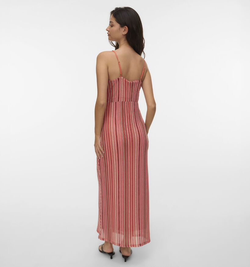 Vero Moda Demi Singlet Dress Roze Lange Jurk voor dames (382003)