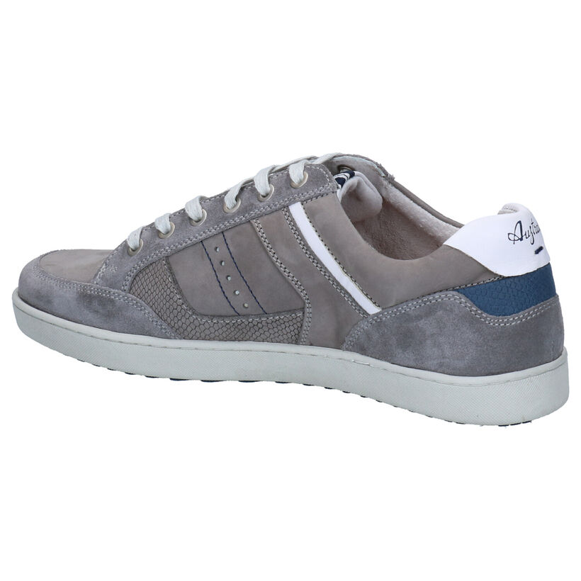 Australian Geronimo Chaussures à lacets en Gris en cuir (272445)