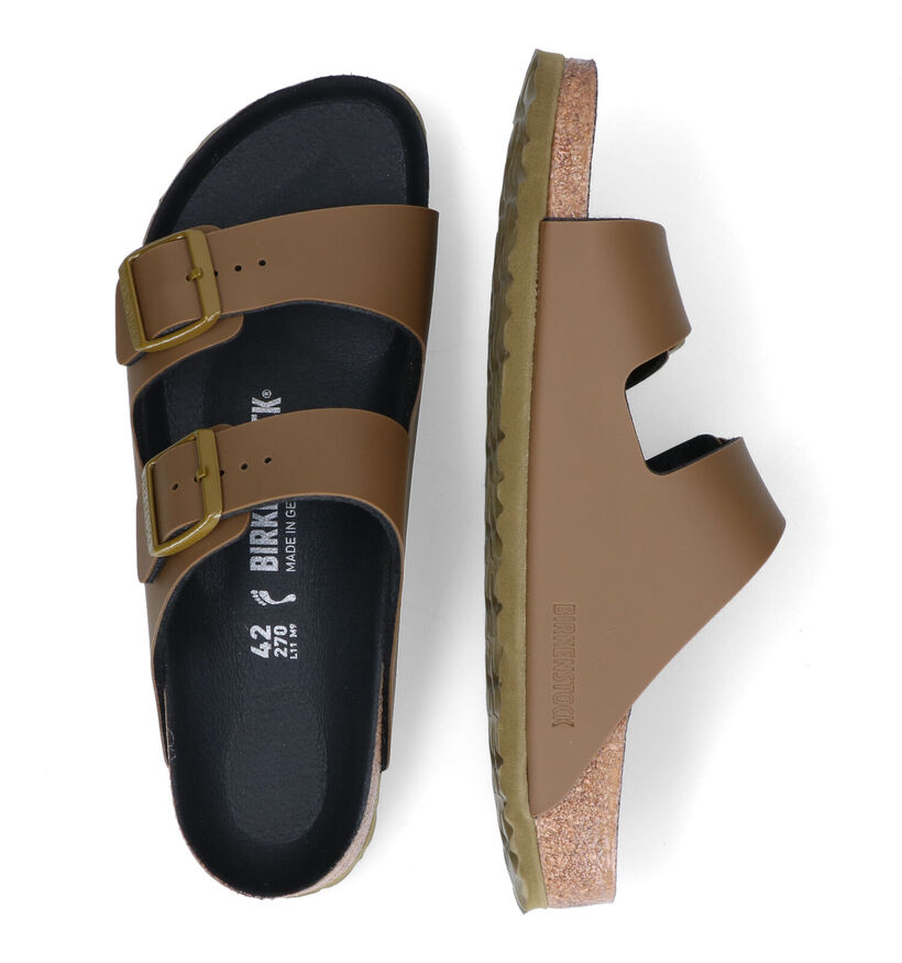 Birkenstock Arizona Zwarte Slippers voor heren (213368)
