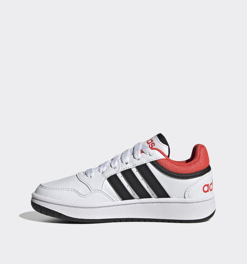 adidas Hoops 3.0 K Witte Sneakers voor jongens, meisjes (334753)