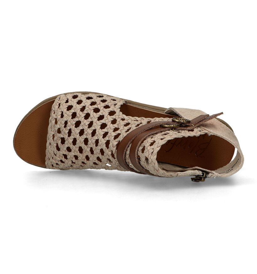 Blowfish Malibu Bodo Sandales en Or pour femmes (322132)