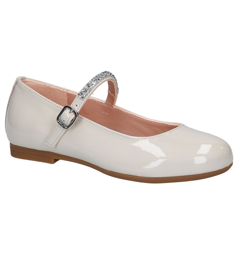 Unisa Clervy Ballerines en Beige en cuir (288836)