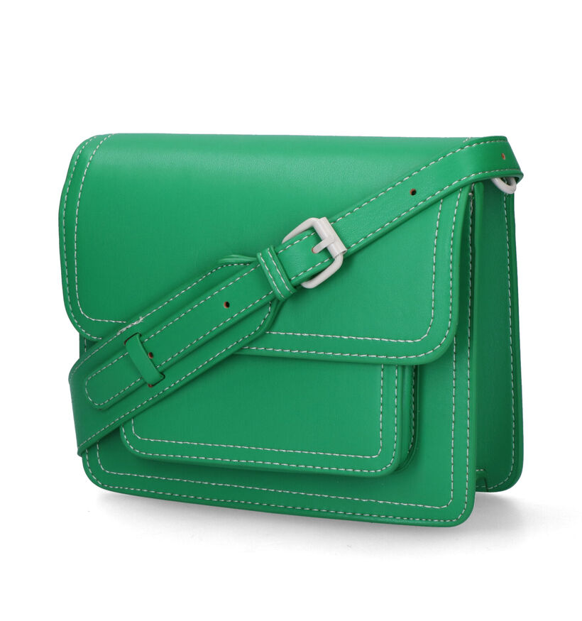 Hvisk Cayman Pocket Vegan Sac porté croisé en Vert en simili cuir (312284)