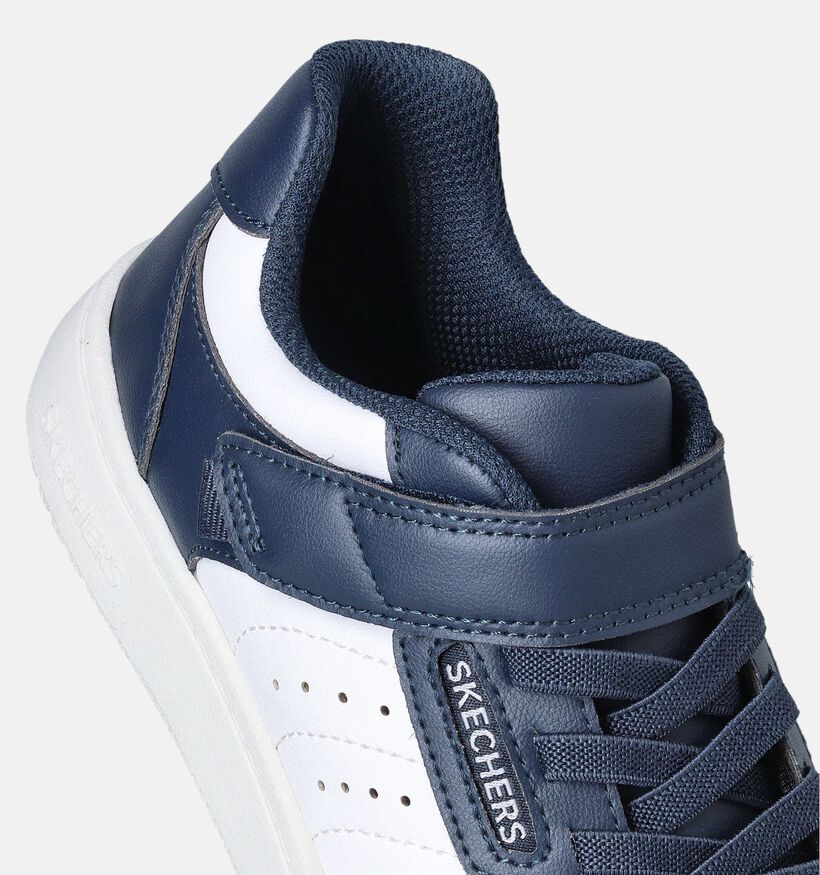 Skechers Quick Street Blauwe Sneakers voor jongens, meisjes (352305)