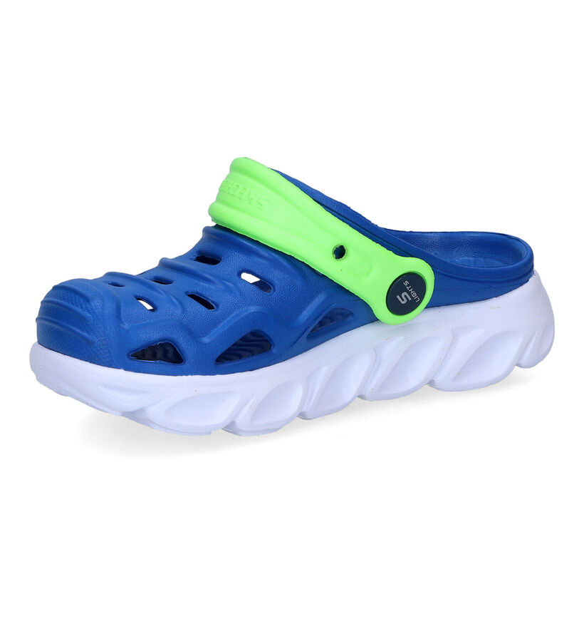 Skechers Foamies - Hypno Splash Blauwe Slippers in kunststof (307244)