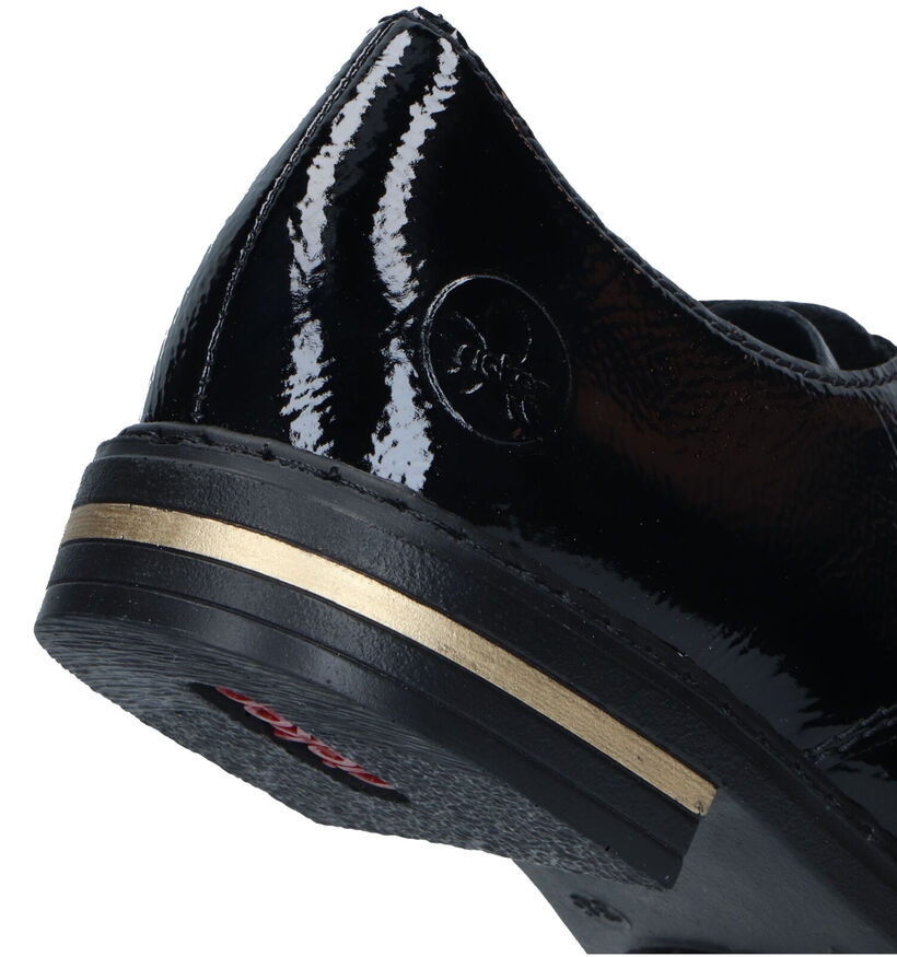 Rieker Chaussures à lacets en Noir pour femmes (328434)