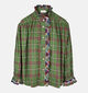 Orfeo Montana Groene Blouse met Lange Mouwen voor dames (381664)