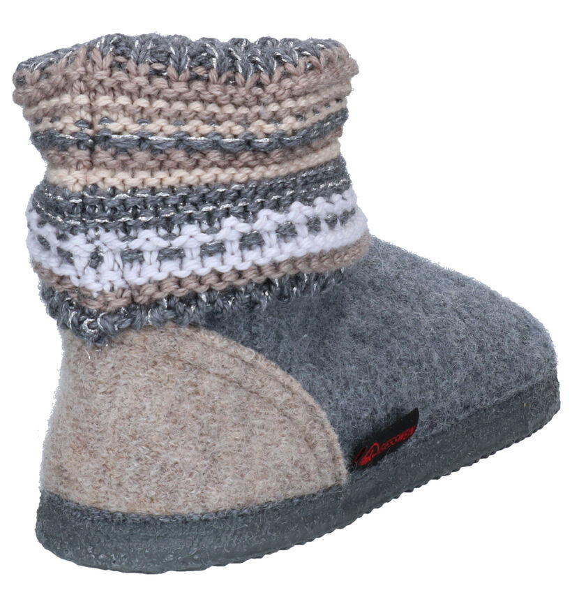 Giesswein Kiel Pantoufles hautes en Bleu pour femmes (349152)