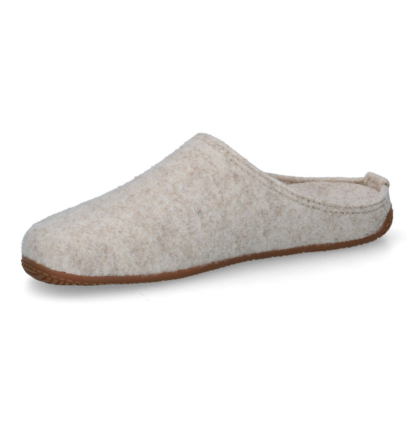 Living Kitzbühel Pantoufles ouvertes en Gris pour femmes (332434) - pour semelles orthopédiques