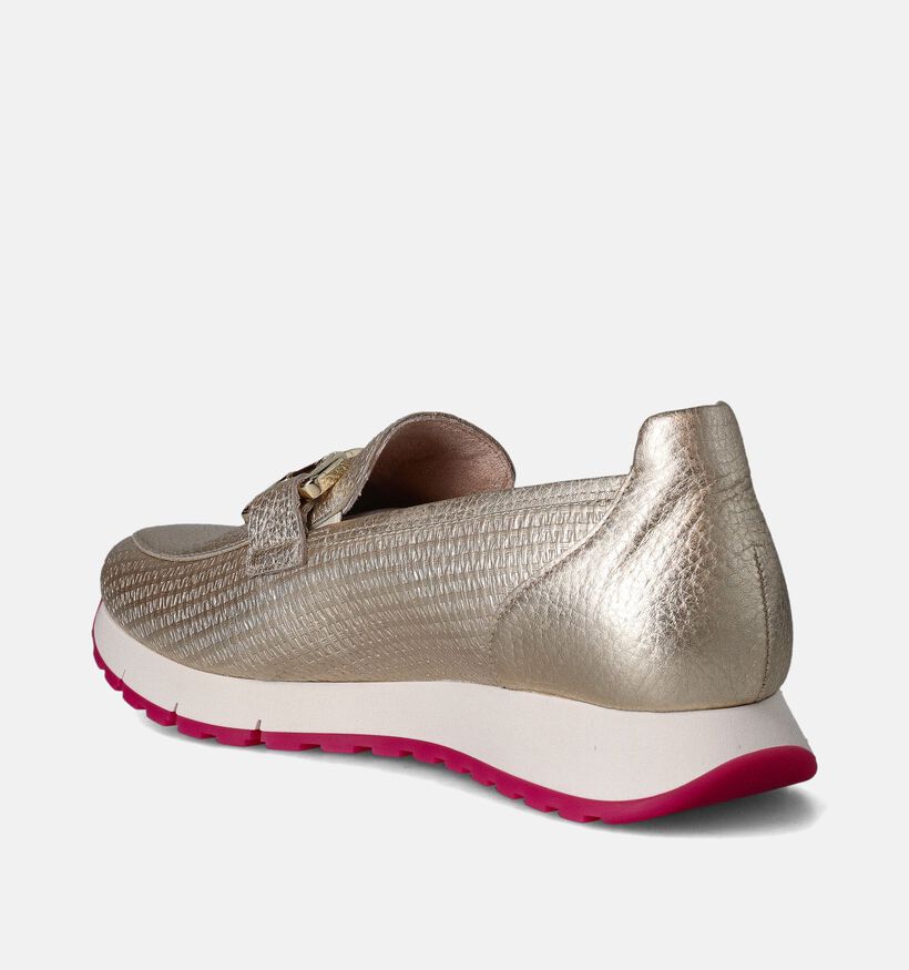 Gabor OptiFit Mocassins en Or pour femmes (352027) - pour semelles orthopédiques