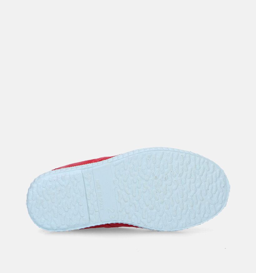 Cienta Slip-ons en Rouge pour filles, garçons (340021) - pour semelles orthopédiques