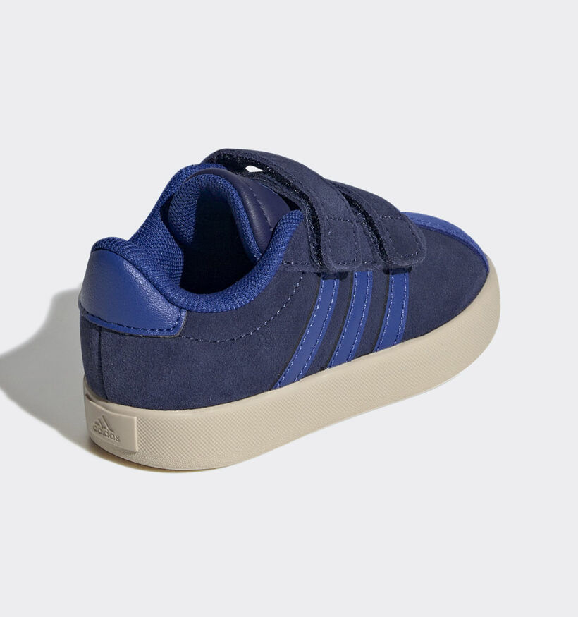 adidas VL Court 3.0 Donkerblauwe Sneakers voor jongens, meisjes (366060) - geschikt voor steunzolen