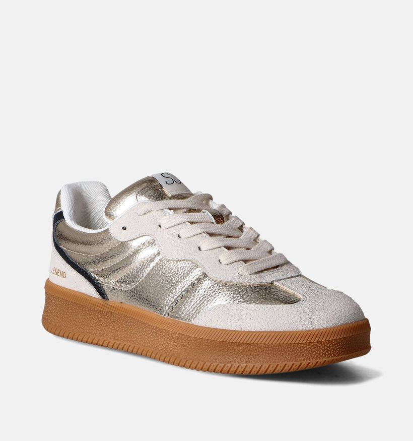 SJ Gouden Sneakers voor dames (354135) - geschikt voor steunzolen
