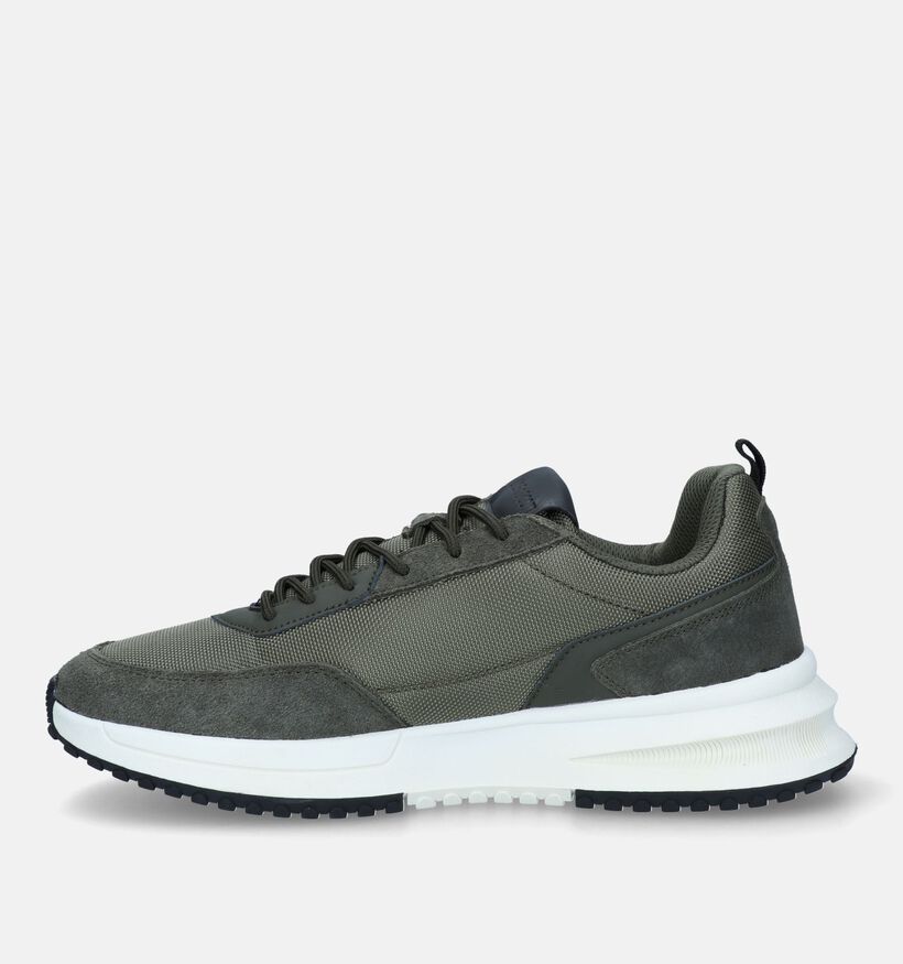 Lyle & Scott Alford Kaki Veterschoenen voor heren (329551) - geschikt voor steunzolen