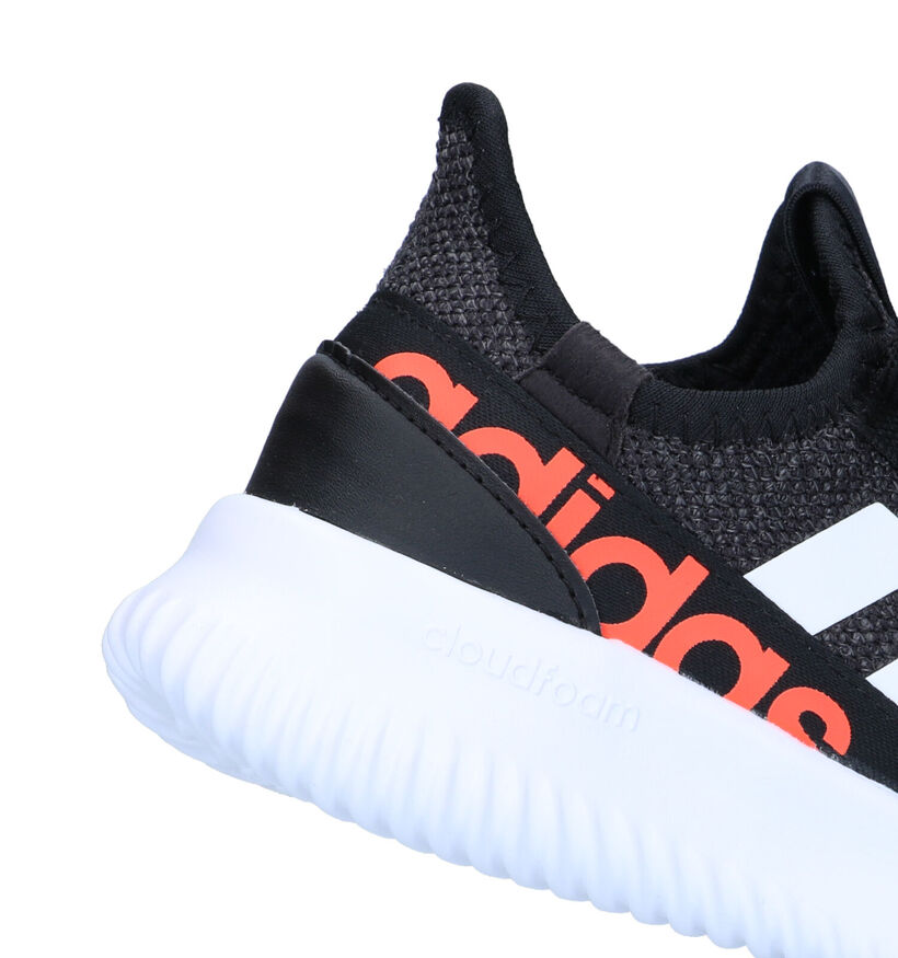 adidas Kaptir 2.0 Zwarte sneakers voor jongens, meisjes (324139)