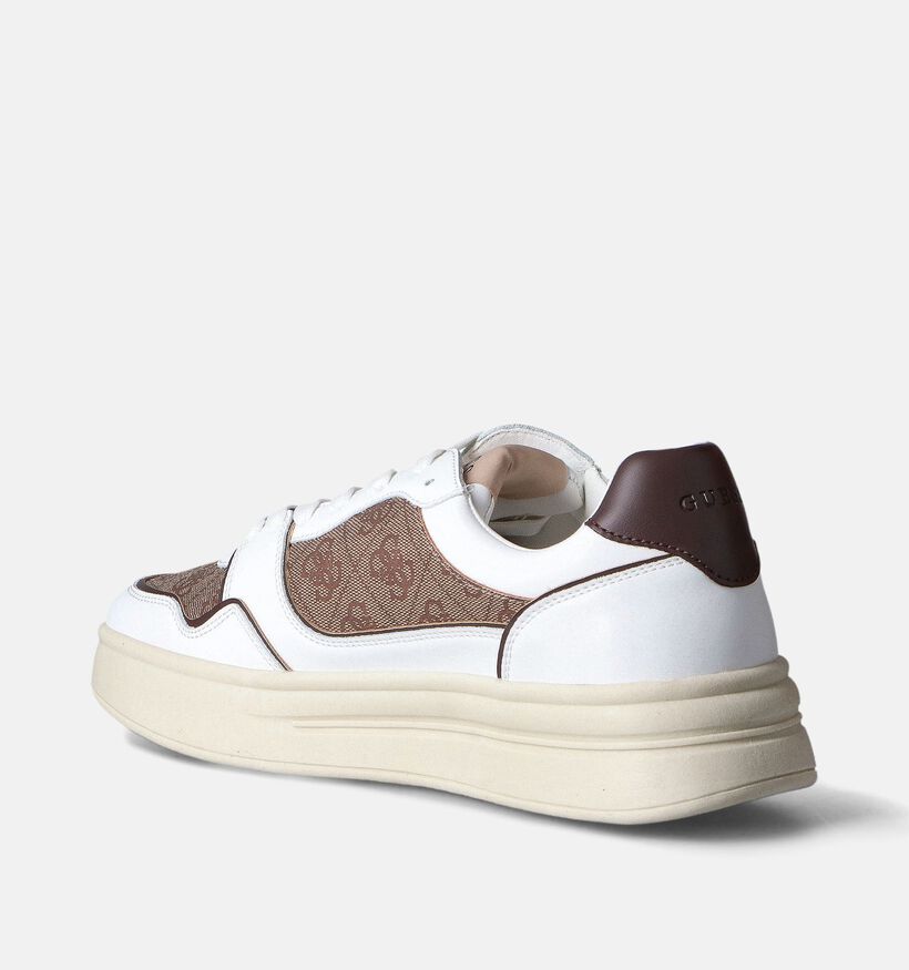 Guess Winno Witte Sneakers voor heren (359546) - geschikt voor steunzolen