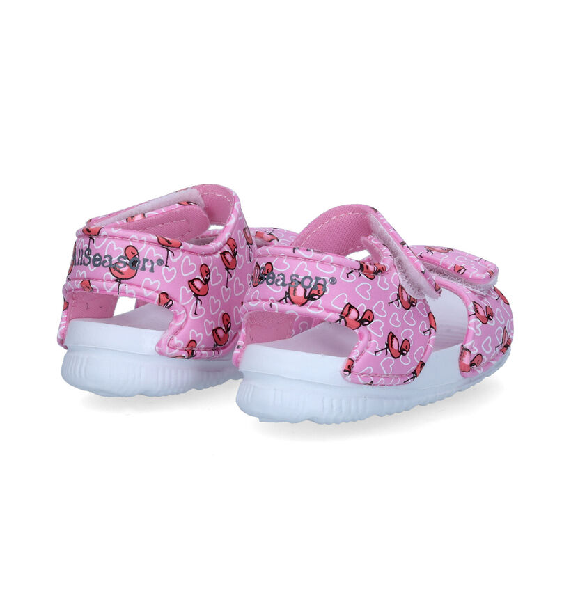 All Season Roze Sandalen in kunststof (305009)
