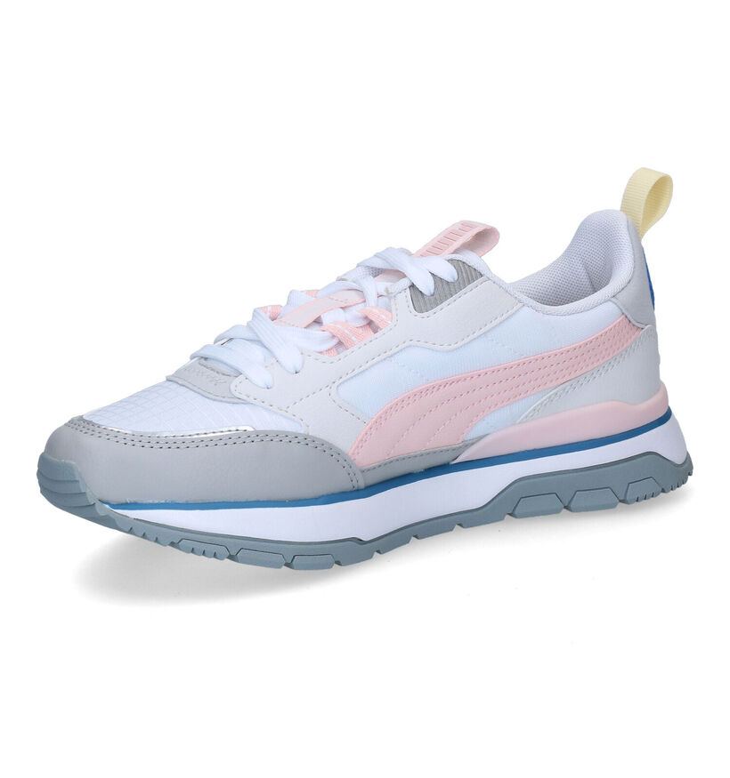 Puma Trek Witte Sneakers voor dames (301370) - geschikt voor steunzolen