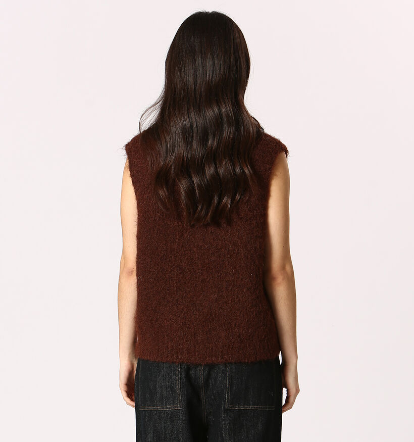The Korner Gilet en Marron pour femmes (365300)