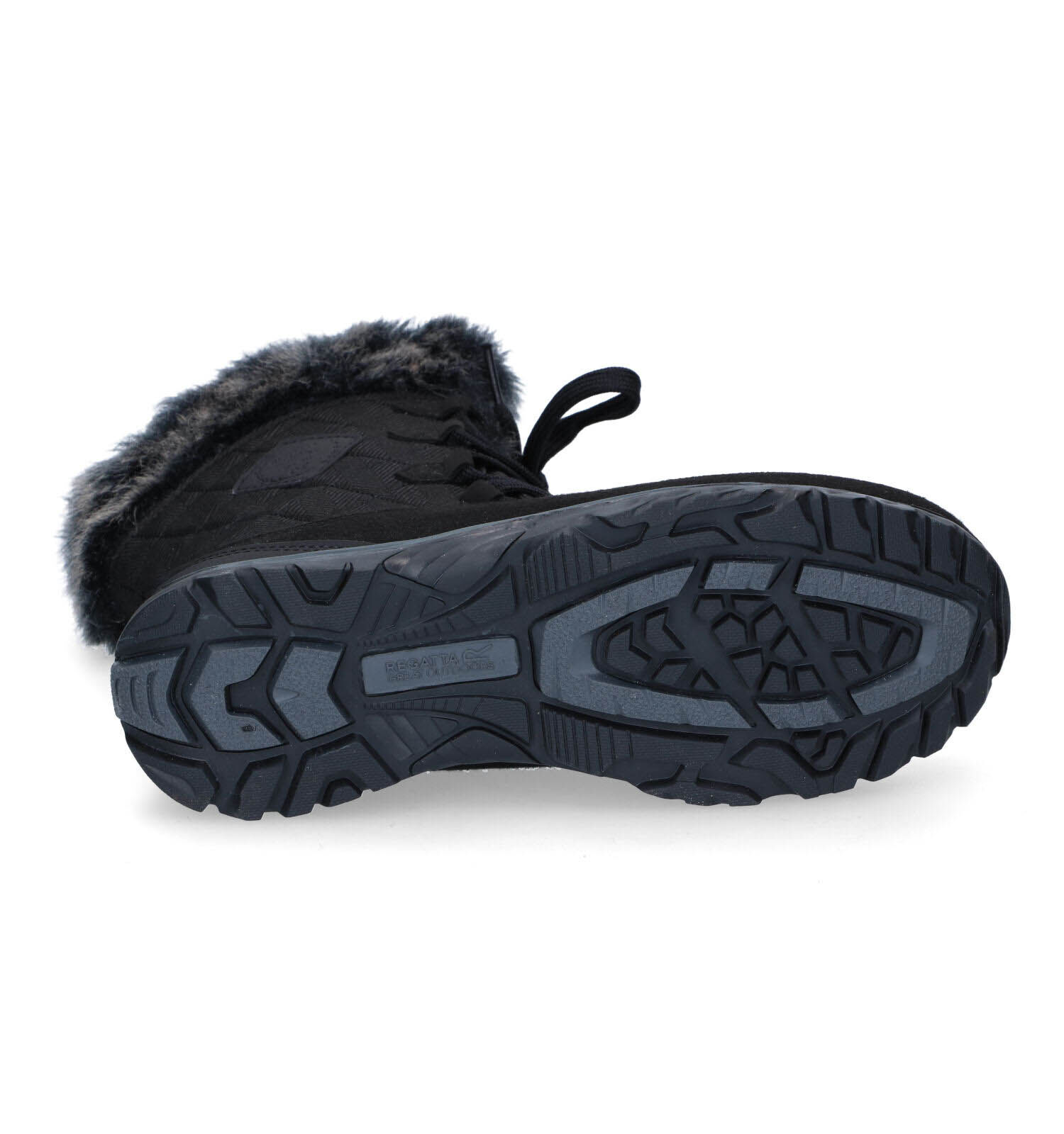 Regatta Lady Newley Thermo Zwarte Snowboots Dames Outdoorschoenen Online op TORFS.BE