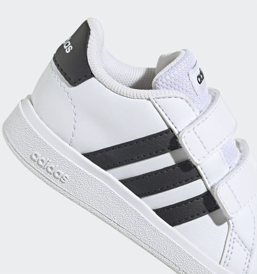 adidas Grand Court 2.0 Witte Sneakers voor jongens, meisjes (352951)