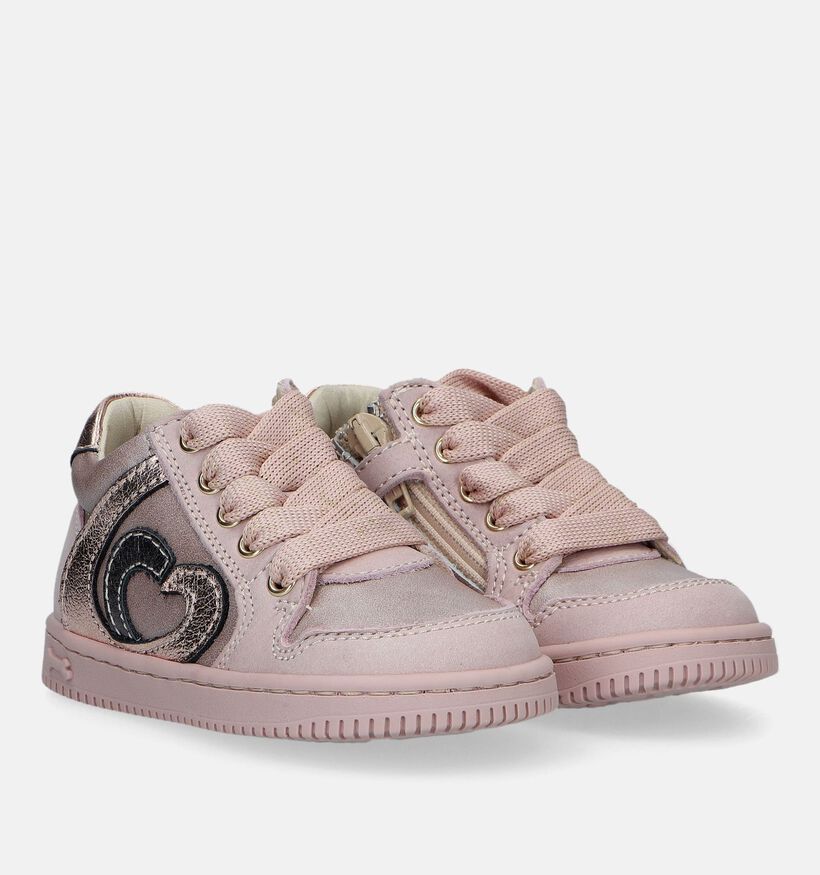 STONES and BONES Nagi Chaussures pour bébé en Rose pour filles (329470) - pour semelles orthopédiques