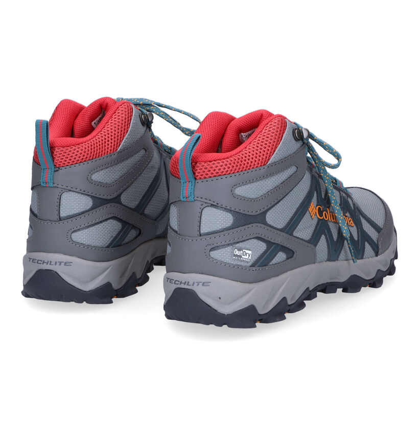 Colombia Peakfreak X2 Mid Outdry Bottines en Gris pour femmes (303801) - pour semelles orthopédiques