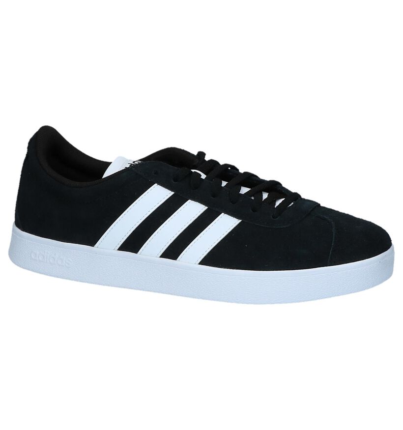 adidas VL Court 2.0 Baskets en Bordeaux pour hommes (326305) - pour semelles orthopédiques