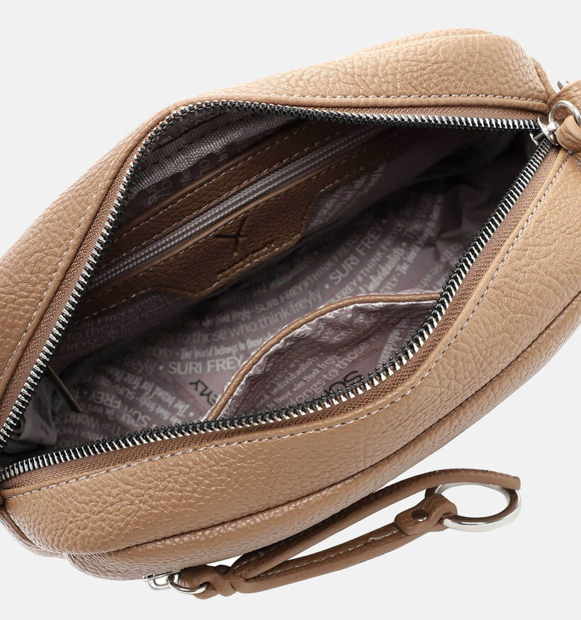 Suri Frey Debby Sac port&eacute; crois&eacute; en Taupe pour femmes (378264)