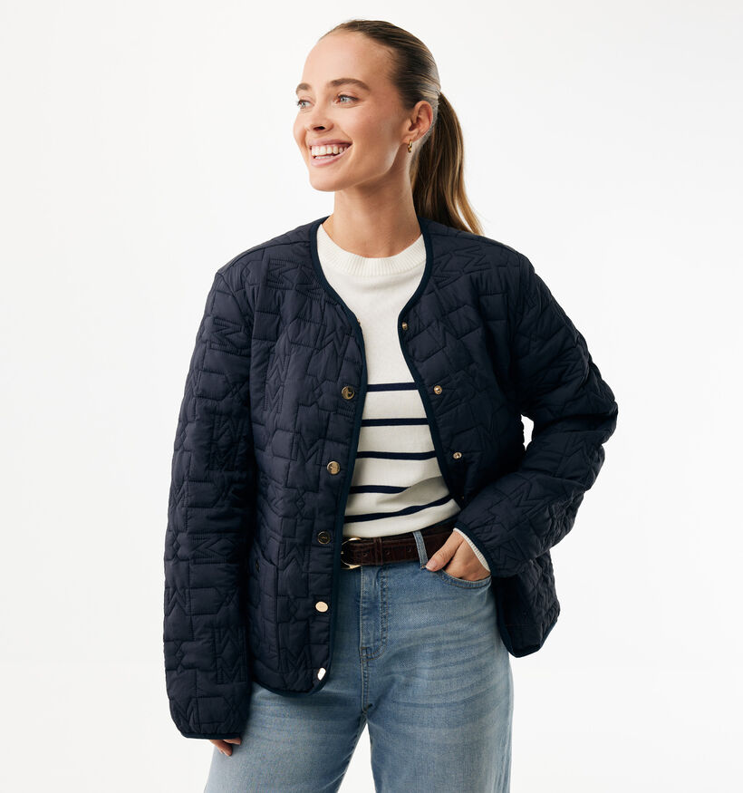 Mexx Quilted Manteau en Bleu pour femmes (368527)