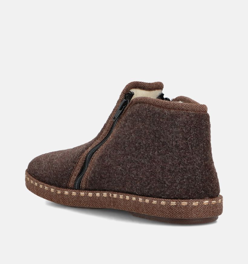 Hush Puppies Douvent Donkerbruine Hoge Pantoffels voor heren (377914)