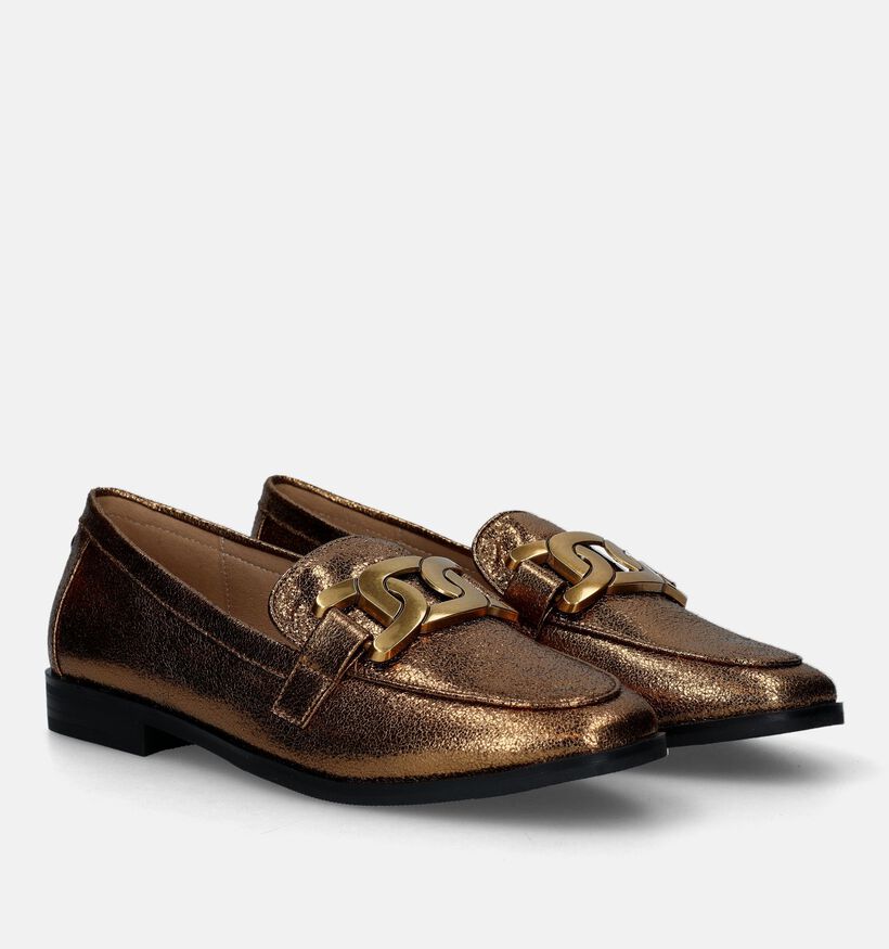 La Strada Loafers en Or pour femmes (341185)