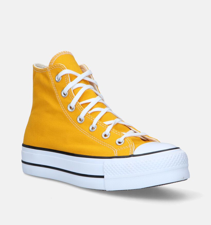 Converse CT All Star Lift Baskets en Jaune pour femmes (335162)