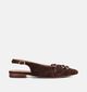 Tango Duna 4 Donkerbruine Slingback Ballerina's voor dames (375548)