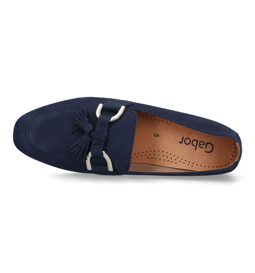 Gabor Loafers en Bleu foncé pour femmes (323145)