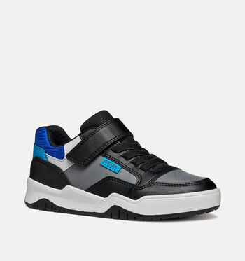 Geox Sneakers Zwart/Beige/Blauw/Groen