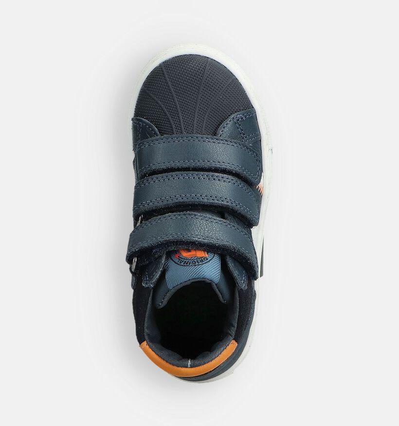 Little David Boris 2 Blauwe Velcroschoenen Little David Boris 2 Blauwe Velcroschoenen voor jongens (364655) - geschikt voor steunzolen