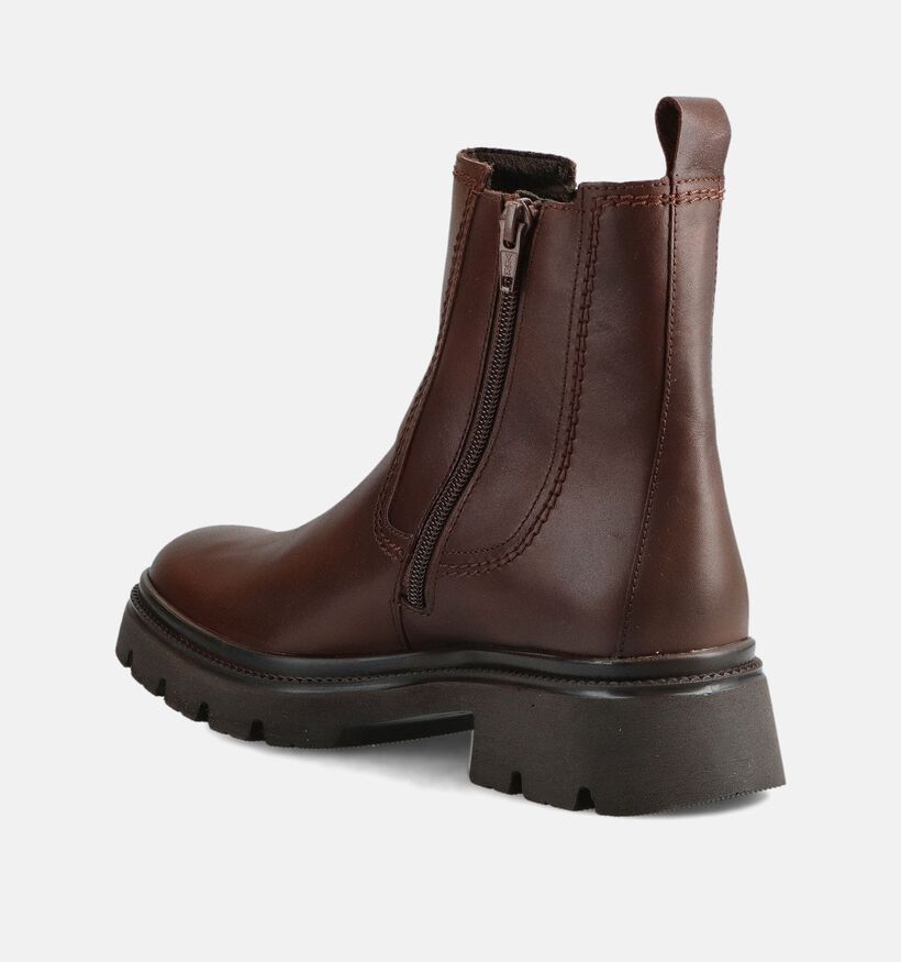 Gabor Bruine Chelsea Boots voor dames (365045) - geschikt voor steunzolen