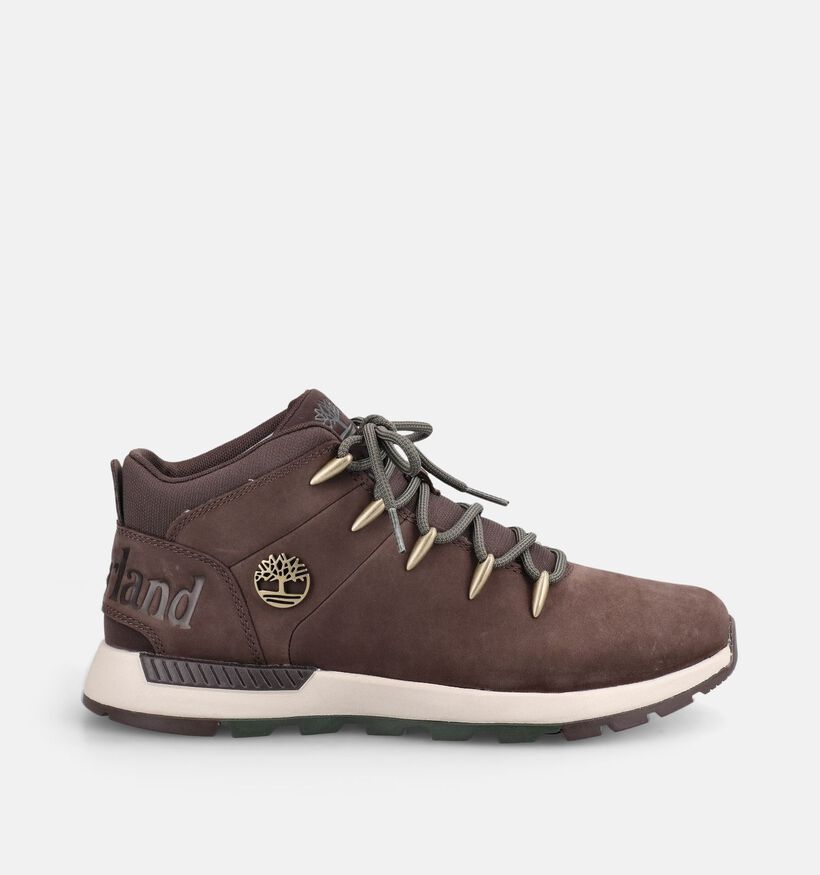 Timberland Sprint Trekker Mid Donkerbruine Boots met Veters voor heren (376476) - geschikt voor steunzolen