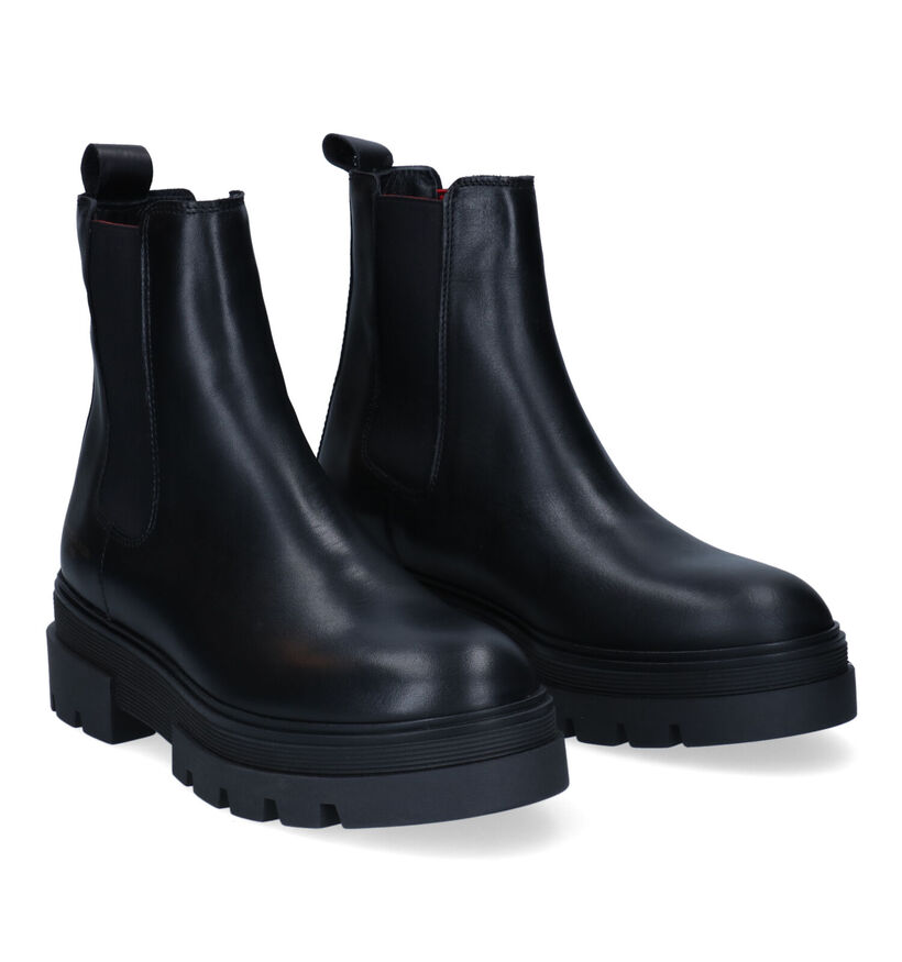 Tommy Hilfiger Bottines Chelsea en Noir pour femmes (295217)