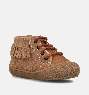 Naturino Babyschoenen Beige/Cognac/Roze